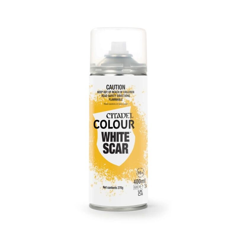 WHITE SCAR SPRAY PAINT (1 piece)