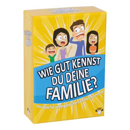 Preorder - Wie gut kennst du deine Familie?
