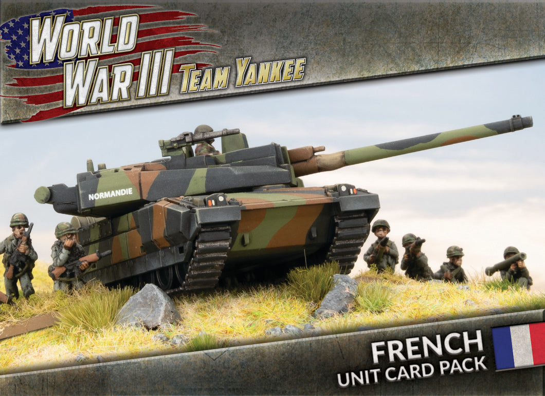 French Unit Card Pack (33x Cards)