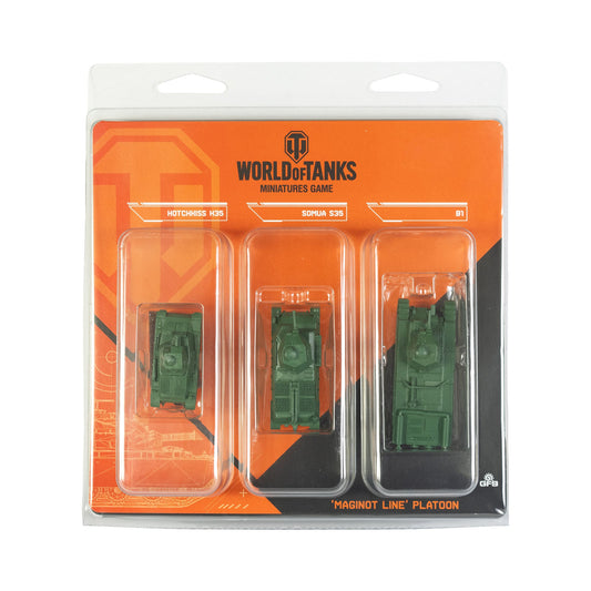 Maginot Line Tank Platoon (Hotckiss H35, Somua S35, B1)