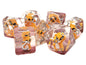 Animal Kingdom Cat Yellow Dice Set (7)