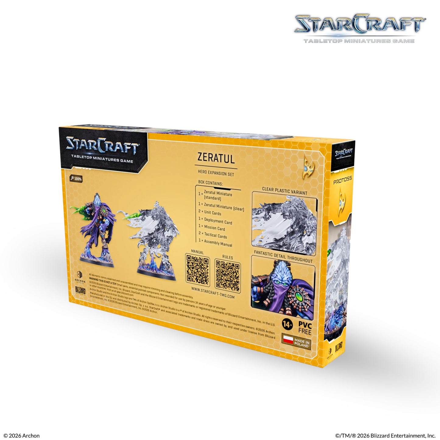 Preorder - Archon Studio - Starcraft TMG: Protoss Hero Expansion Set: Zeratul