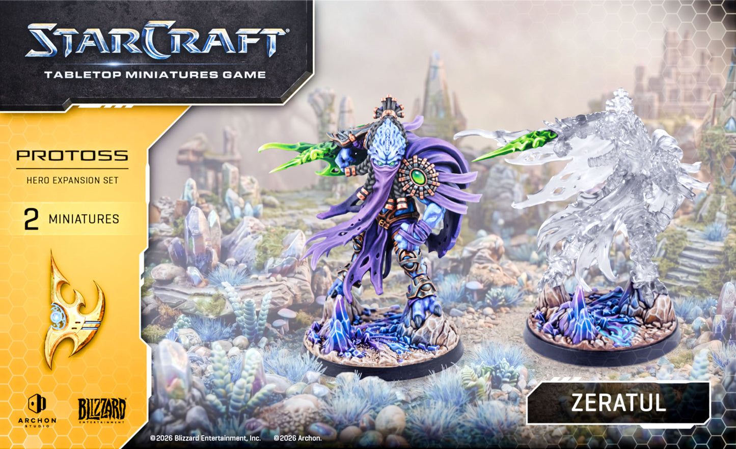 Preorder - Archon Studio - Starcraft TMG: Protoss Hero Expansion Set: Zeratul