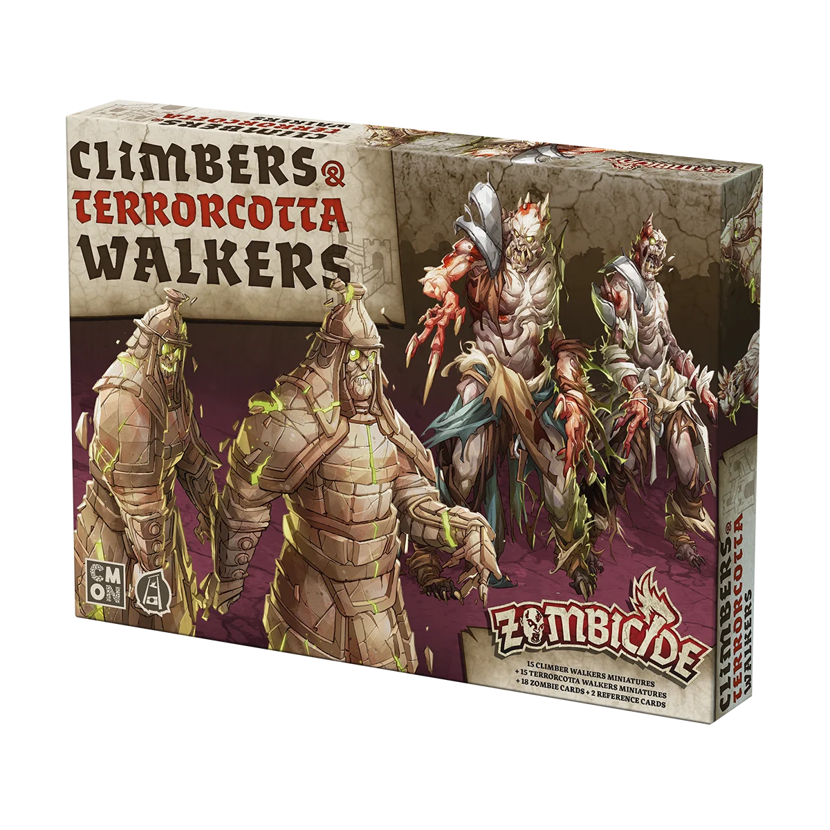 Preorder - Zombicide: White Death – Climbers & Terrorcotta Walkers