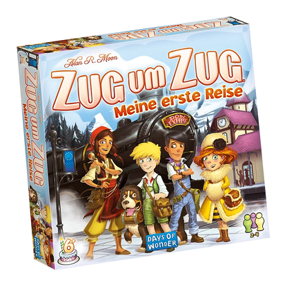 Zug um Zug meine erste Reise