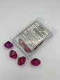 Gemini® Translucent Red-Violet/gold Set of 10 d10s