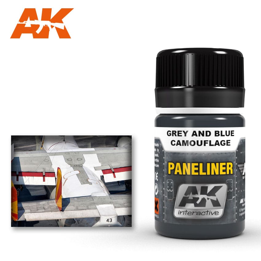 PANELINER FOR GRAY AND BLUE CAMOUFLAGE