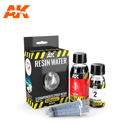 RESIN WATER 2-COMPONENTS EPOXY RESIN - 180ml