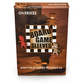 Board Games Sleeves - Non-Glare - Oversize (82x124mm) - 50 Pcs