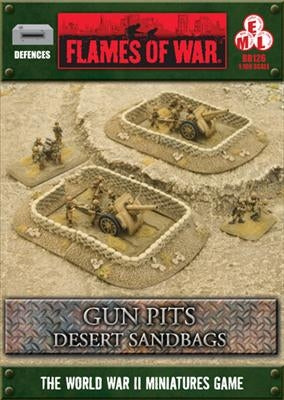 Desert Sandbags - Gun Pit Markersgel