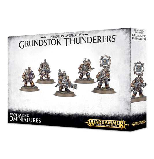 KHARADRON OVERLORDS GRUNDSTOK THUNDERERS / GRUNDSTOK-DONNERSCHÜTZEN