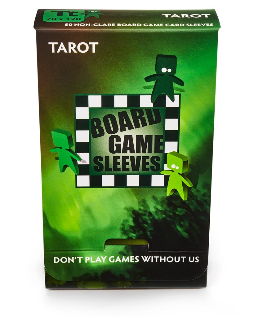 BOARD GAMES SLEEVES - NON-GLARE - TAROT (70X120MM) - 50 PCS