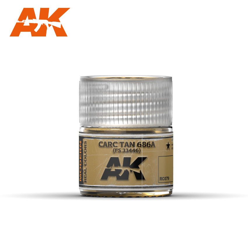 AK Real Colors CARC TAN 686A FS 33446
