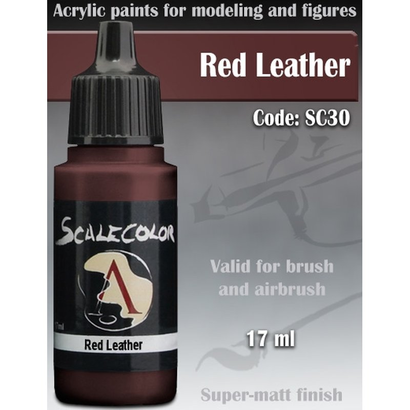 Scale75 Red Leather