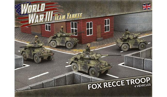 Fox Recce Troop (x4 Plastic)