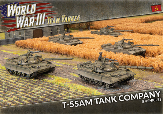 T-55AM Tank Company (x5 Plastic)