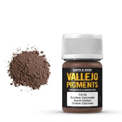 Vallejo Pigment Burnt Umber 30ml