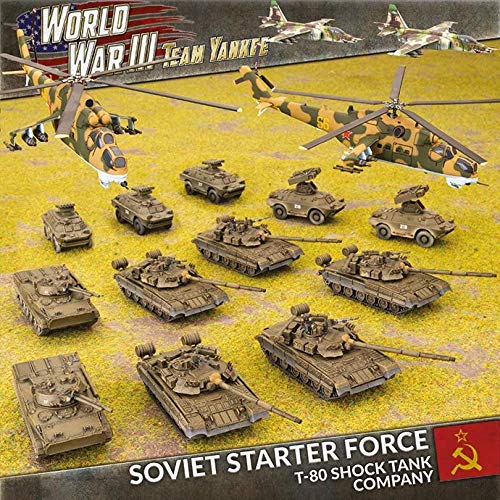 Soviet Starter Force T-80 Shock Tank Company