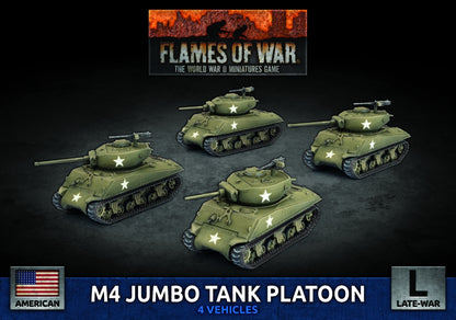 M4 Jumbo Tank Platoon