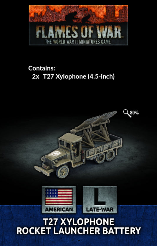 T27 Xylophone Rocket Launcher Battery