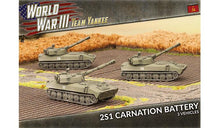Lade das Bild in den Galerie-Viewer, 2S1 Carnation Battery (WWIII x3 Tanks)
