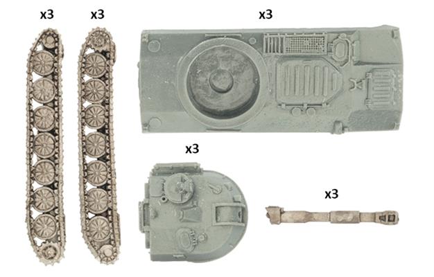 2S1 Carnation Battery (WWIII x3 Tanks)