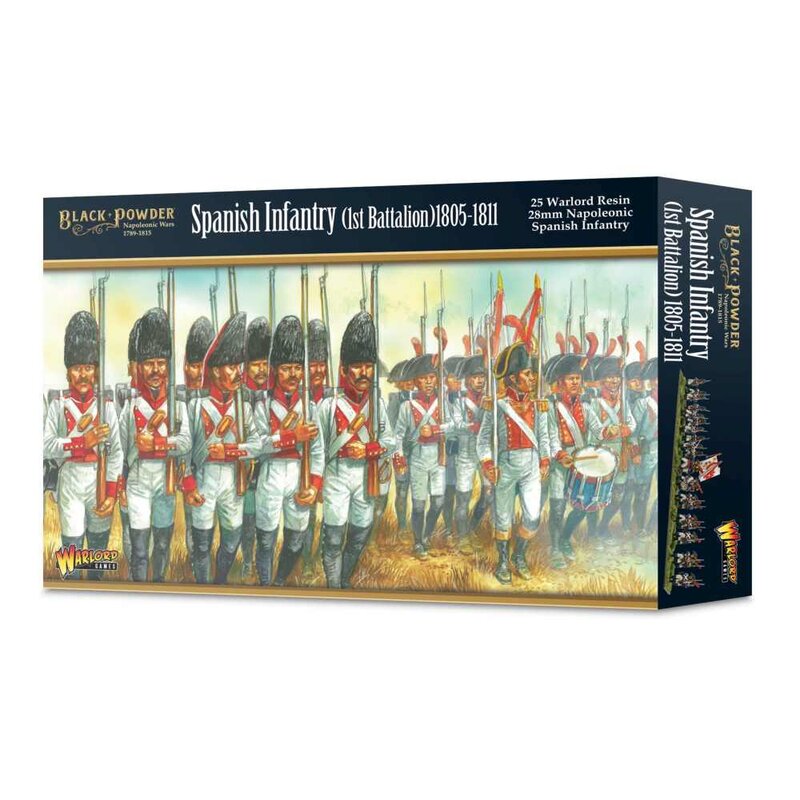 Napoleonic Wars 1789-1815 Spanish Infantry (1st Battalion) 1805-1811