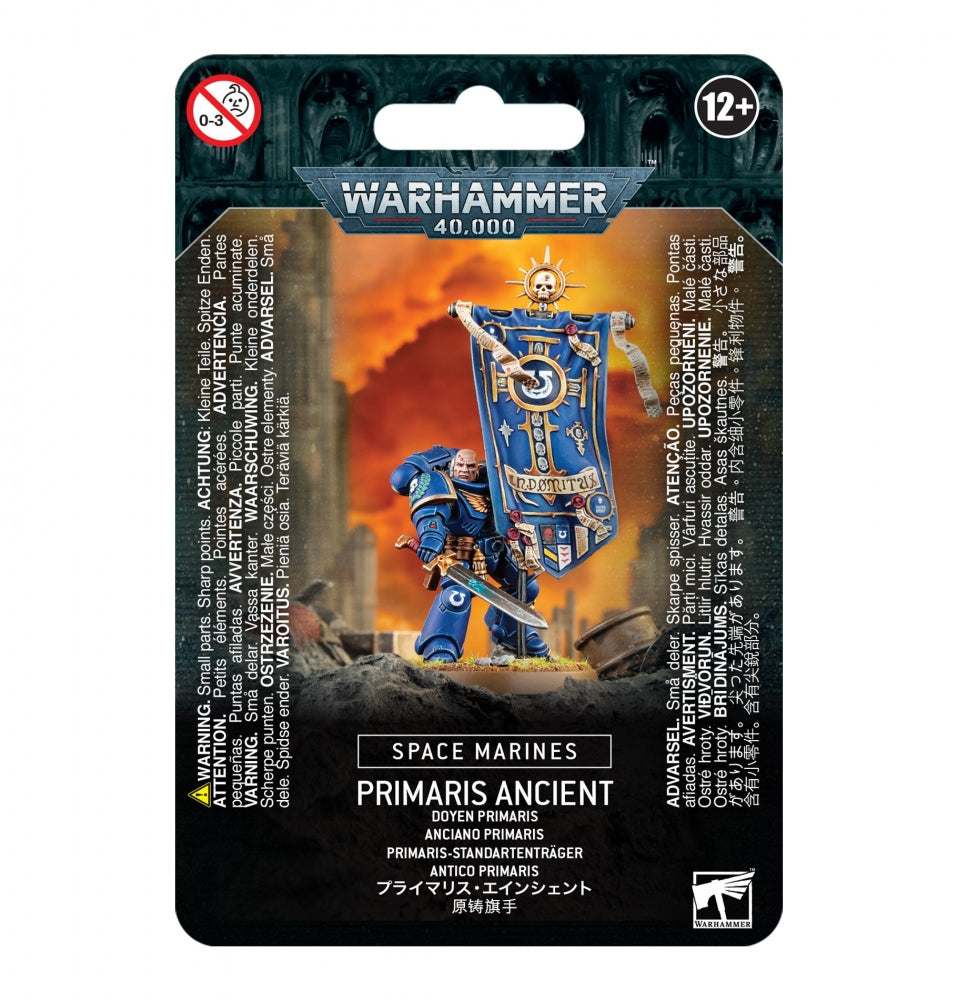 SPACE MARINES: PRIMARIS-STANDARTENTRÄGER