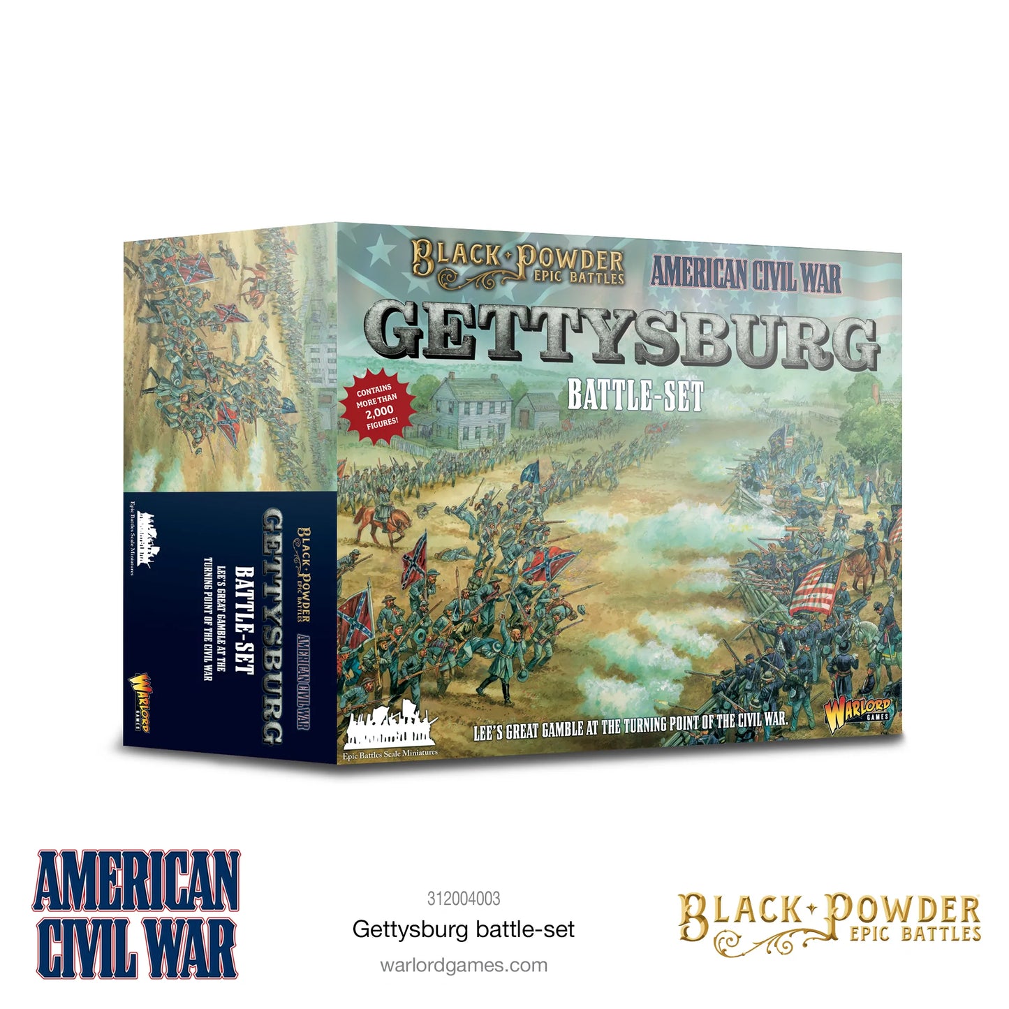 Black Powder Epic Battles - American Civil War Gettysburg Battle Set