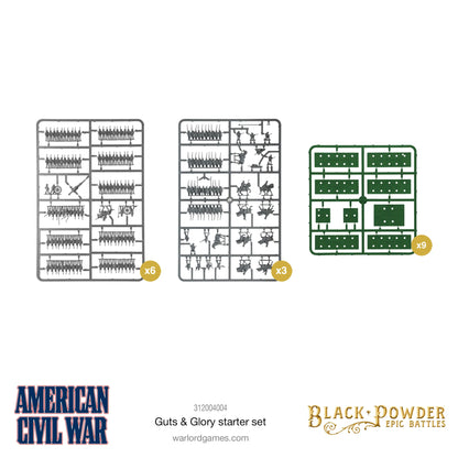 Black Powder Epic Battles - American Civil War Guts &amp; Glory Starter Set