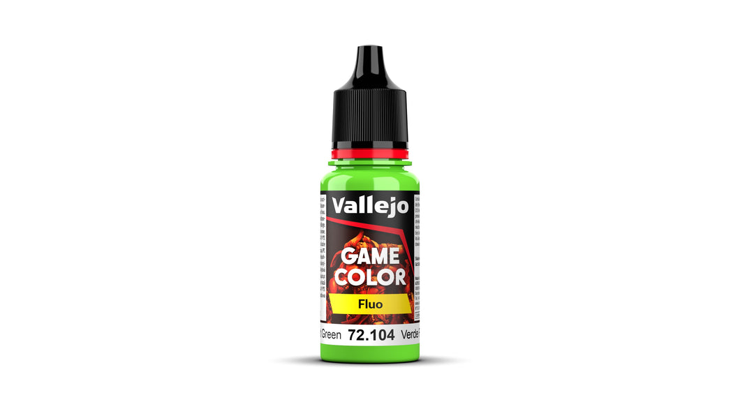 Fluorescent Green 18 ml - Game Color Fluo