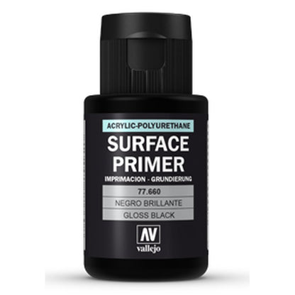 Metal Color Gloss Black Primer 32 ml. (77660)