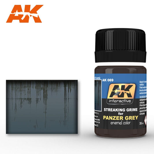 STREAKING GRIME FOR PANZER GRAY