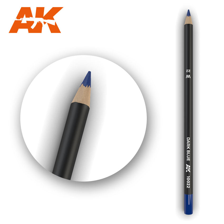 DARK BLUE (Watercolor Pencil)