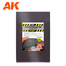 Load image into Gallery viewer, CONSTRUCTION FOAM 6MM BLACK FOAM HIGH DENSITY 195X295MM INCLUDES 2 SHEETS
