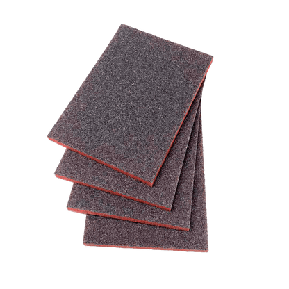 COARSE SANDING PADS – 120 GRIT. 4 UNITS.