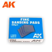 Lade das Bild in den Galerie-Viewer, FINE SANDING PADS 400 GRIT. 4 UNITS.
