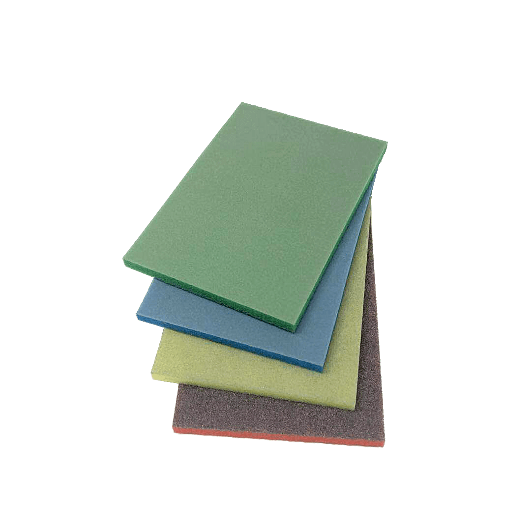 MIXED GRIT SANDING PADS SET 4 UNITS.