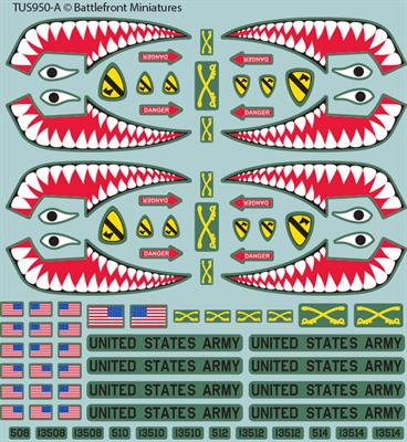 WW3 American Decal Set