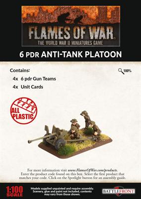 6 pdr Anti-tank Platoon (Plastic)