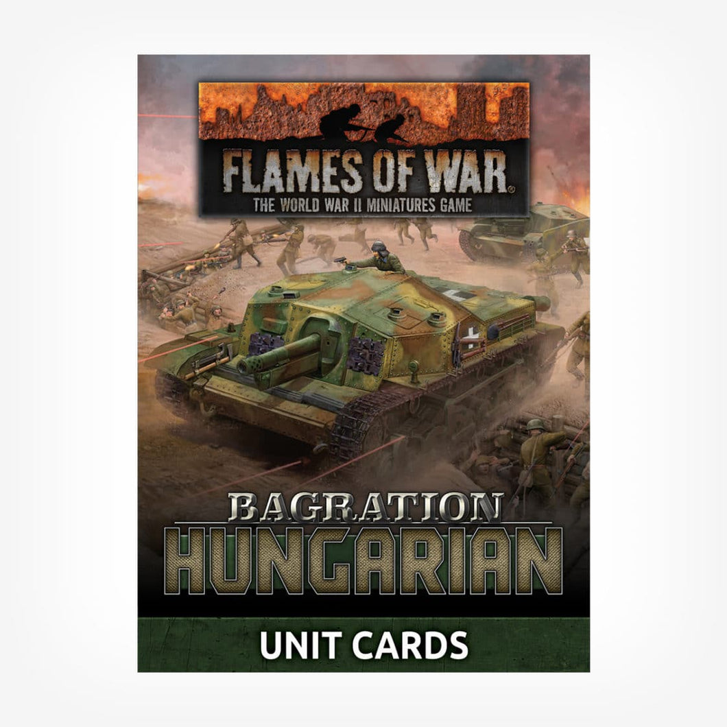 Bagration Hungarian - Unit Cards