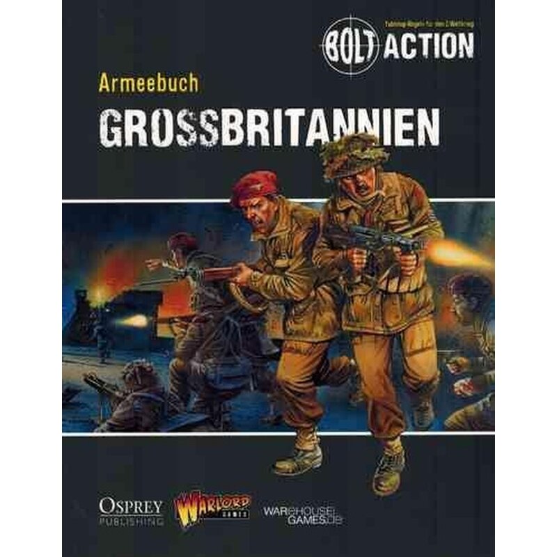 Bolt Action Army Book Great Britain (DE)