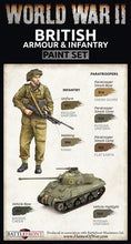 Lade das Bild in den Galerie-Viewer, WWII British Armour &amp; Infantry Paint Set
