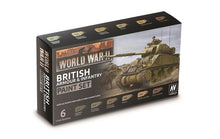 Lade das Bild in den Galerie-Viewer, WWII British Armour &amp; Infantry Paint Set
