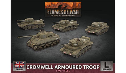 Cromwell Armored Troop (Plastic)