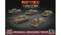 Cromwell Armoured Troop (Plastic)