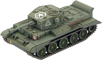 Cromwell Armored Troop (Plastic)