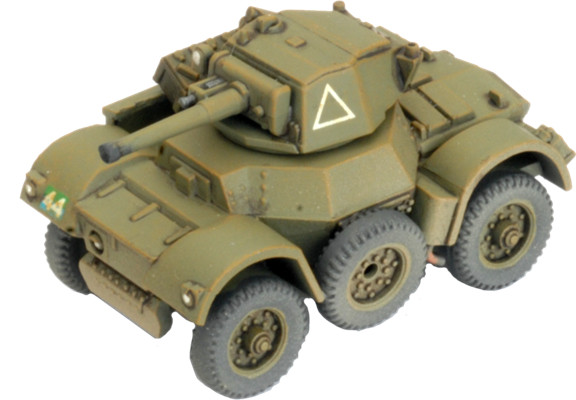Daimler Armored Car Troop (Plastic) 