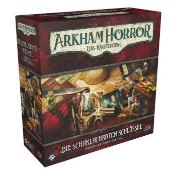 Arkham Horror: Das Kartenspiel – Die scharlachroten Schlüssel (Ermittler-Erweiterung) - DE