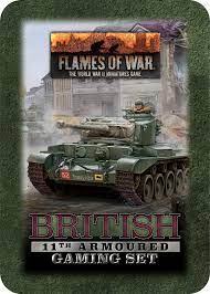 British 11th Armored Gaming Set 